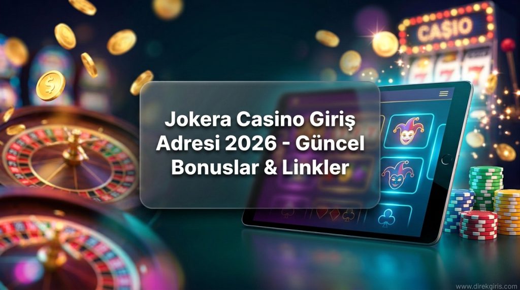 Jokera Casino Giriş Adresi 2026 - Güncel Bonuslar & Linkler - Jokera Casino Giriş Adresi 2026
