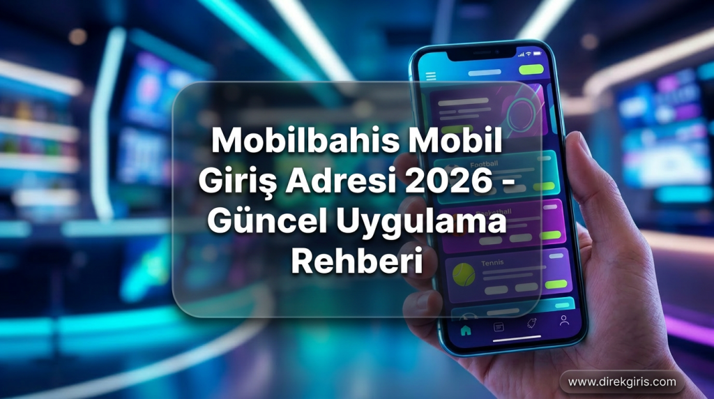 Mobilbahis Mobil Giriş Adresi 2026 - Güncel Uygulama Rehberi - Mobilbahis Mobil Giriş Adresi 2026