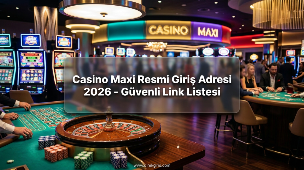 Casino Maxi Resmi Giriş Adresi 2026 - Güvenli Link Listesi - Casino Maxi Resmi Giriş Adresi 2026