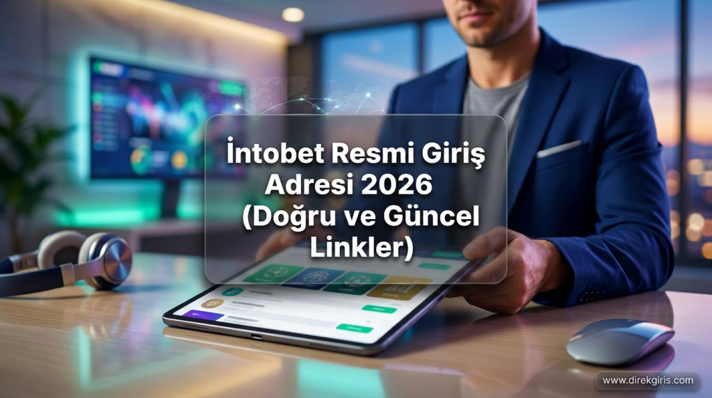 Intobet Resmi Giriş Adresi 2026 (Doğru ve Güncel Linkler) - Intobet Resmi Giriş Adresi 2026