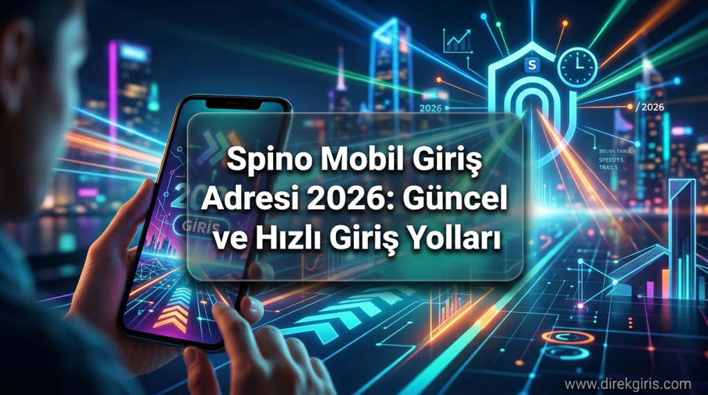 Spino Mobil Giriş Adresi 2026: Güncel ve Hızlı Giriş Yolları - Spino Mobil Giriş Adresi 2026