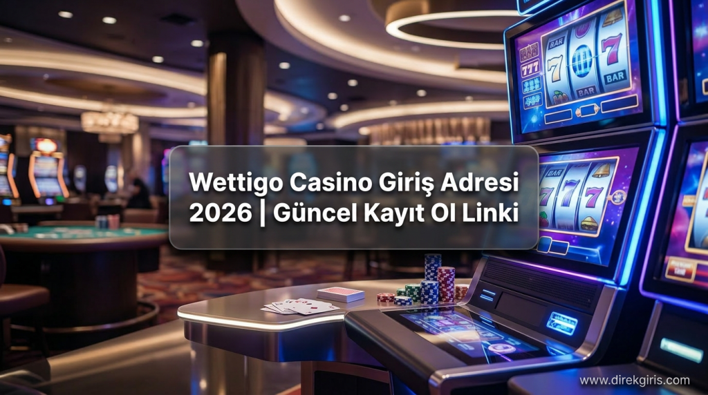 Wettigo Casino Giriş Adresi 2026 | Güncel Kayıt Ol Linki - Wettigo Casino Giriş Adresi 2026