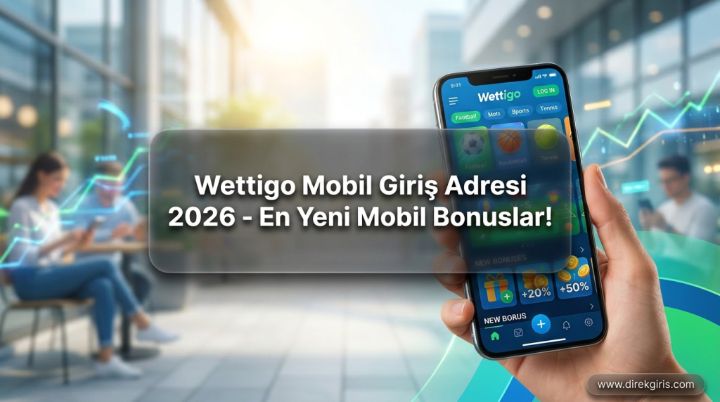 Wettigo Mobil Giriş Adresi 2026 - En Yeni Mobil Bonuslar! - Wettigo Mobil Giriş Adresi 2026