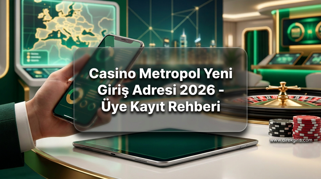 Casino Metropol Yeni Giriş Adresi 2026 - Üye Kayıt Rehberi - Casino Metropol Yeni Giriş Adresi 2026