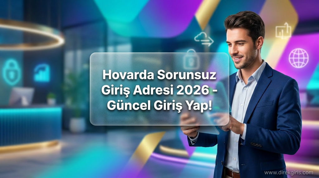 Hovarda Sorunsuz Giriş Adresi 2026 - Güncel Giriş Yap! - Hovarda Sorunsuz Giriş Adresi 2026