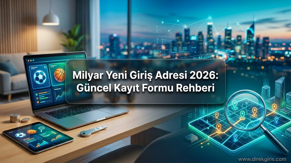 Milyar Yeni Giriş Adresi 2026: Güncel Kayıt Formu Rehberi - Milyar Yeni Giriş Adresi 2026