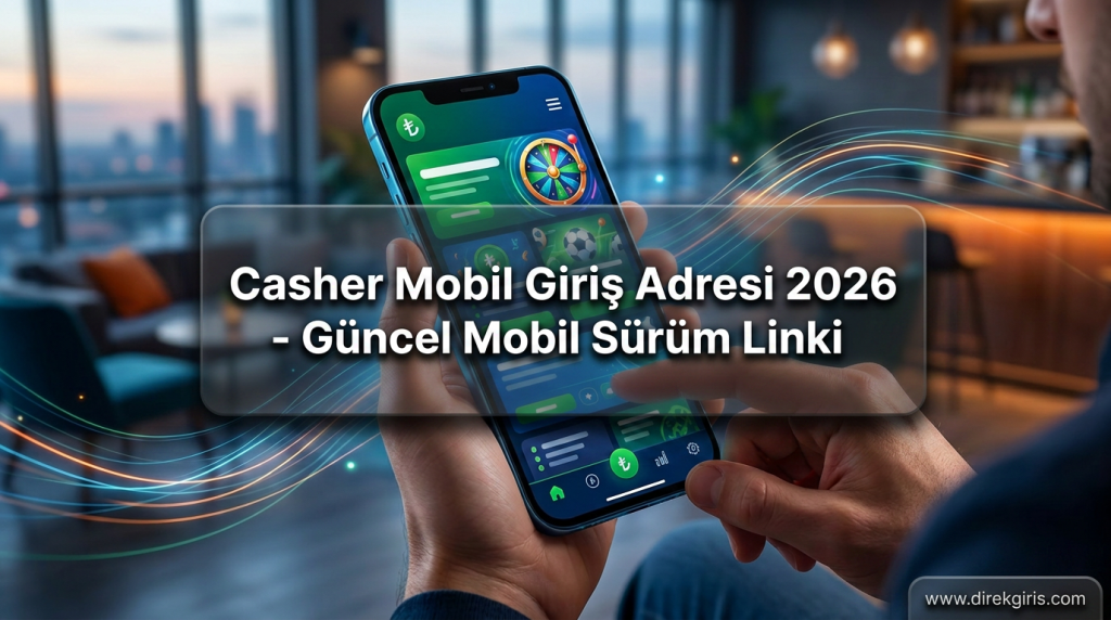 Casher Mobil Giriş Adresi 2026 - Güncel Mobil Sürüm Linki - Casher Mobil Giriş Adresi 2026