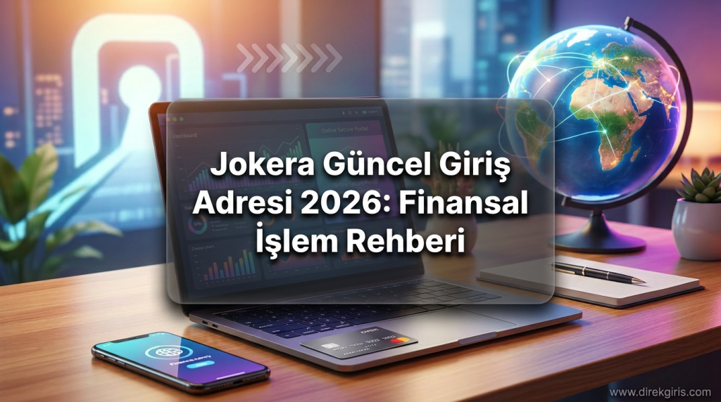 Jokera Güncel Giriş Adresi 2026: Finansal İşlem Rehberi - Jokera Güncel Giriş Adresi 2026